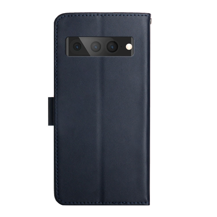 For Google Pixel 7 Pro Genuine Leather Fingerprint-proof Horizontal Flip Phone Case(Black) - Google Cases by PMC TechLife | Online Shopping South Africa | PMC TechLife | Buy Now Pay Later Mobicred