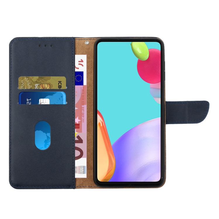 For Google Pixel 7 Pro Genuine Leather Fingerprint-proof Horizontal Flip Phone Case(Blue) - Google Cases by PMC TechLife | Online Shopping South Africa | PMC TechLife | Buy Now Pay Later Mobicred
