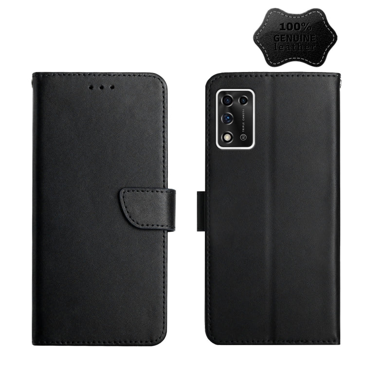 For ZTE Libero 5G II Genuine Leather Fingerprint-proof Horizontal Flip Phone Case(Black) - free shipping - PMC TechLife - Order now!