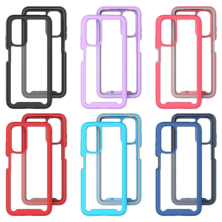For Xiaomi Redmi Note 11 Global / Note 11S Starry Sky Solid Color Series PC + TPU Phone Case(Black) - Xiaomi Cases by PMC TechLife | Online Shopping South Africa | PMC TechLife