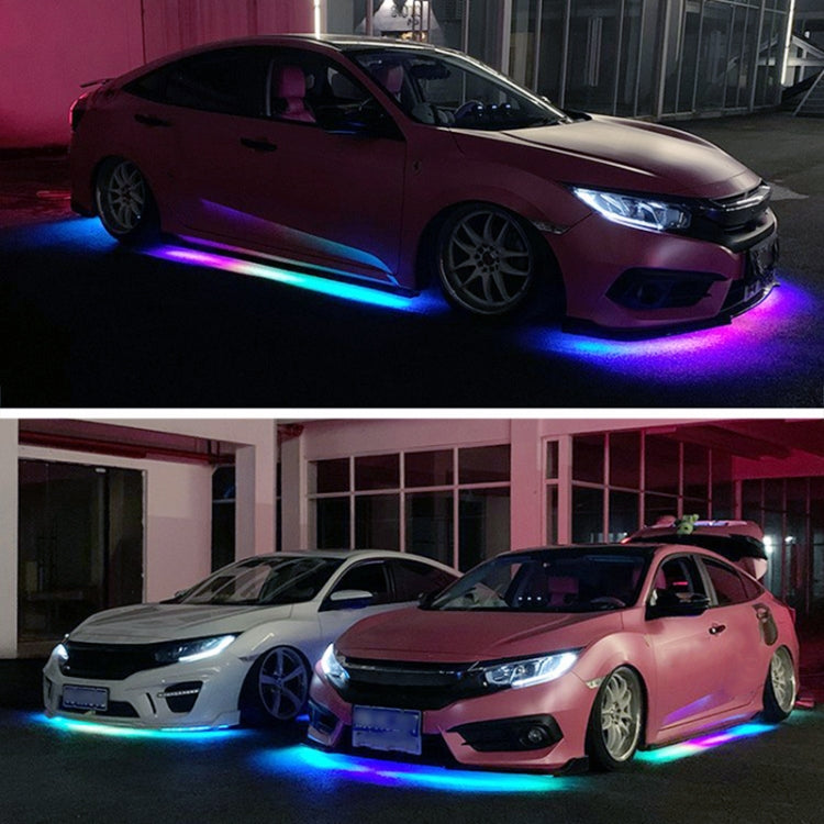 Car Modification Symphony Voice Control LED Chassis Lights, Specification:4 x 60cm + 2 x 90cm - free shipping - PMC TechLife - Order now!