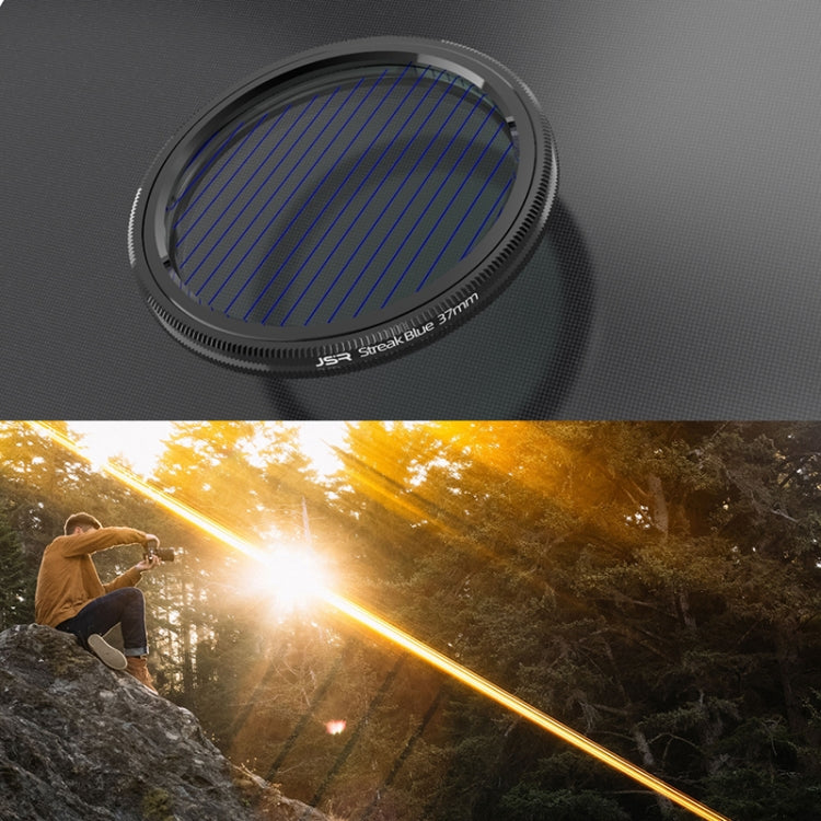 JSR Starlight Drawing Camera Lens Filter, Size:43mm(Streak Blue) - free shipping - PMC TechLife - Order now!