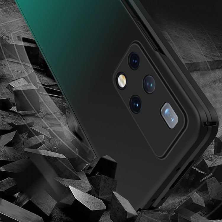 For Huawei Mate X2 Colorful Gradient Phone Case(Blue Red) - Huawei Cases by PMC TechLife | Online Shopping South Africa | PMC TechLife | Buy Now Pay Later Mobicred