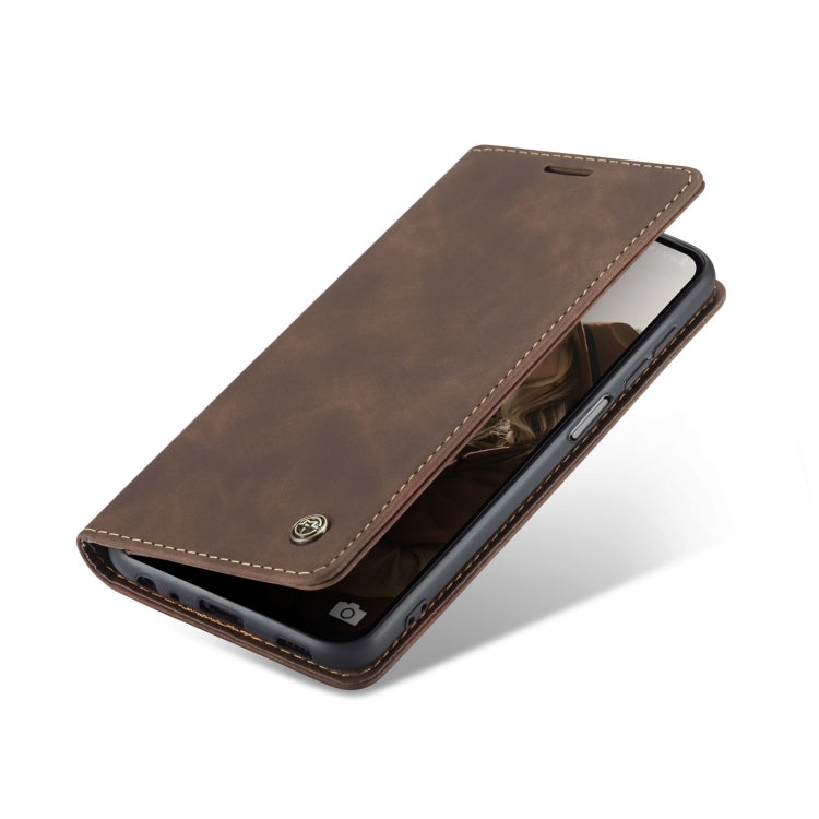 For Samsung Galaxy A23 CaseMe 013 Multifunctional Horizontal Flip Leather Phone Case(Coffee) - free shipping - PMC Jewellery - Order now!