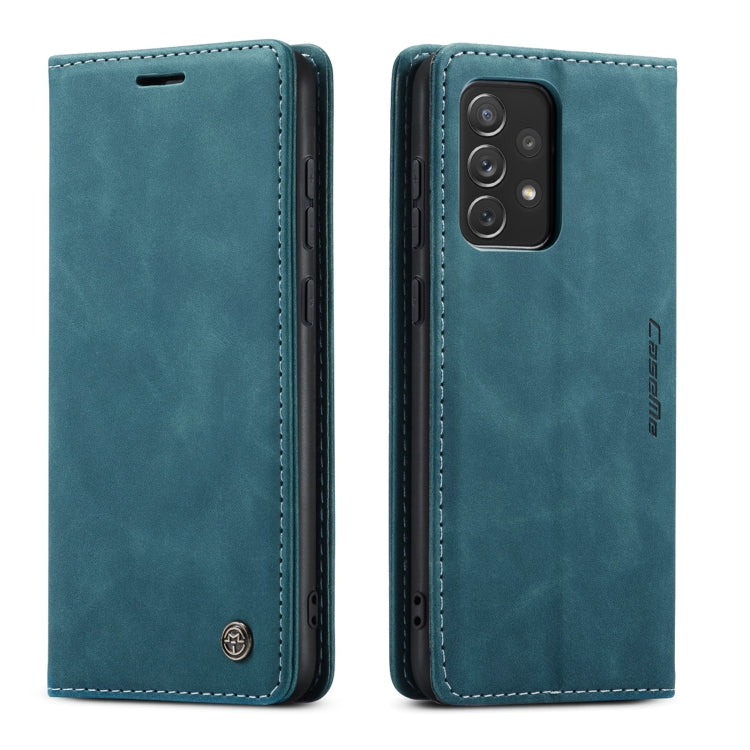 For Samsung Galaxy A73 5G CaseMe 013 Multifunctional Horizontal Flip Leather Phone Case(Blue) - Galaxy Phone Cases by CaseMe | Online Shopping South Africa | PMC Jewellery | Buy Now Pay Later Mobicred