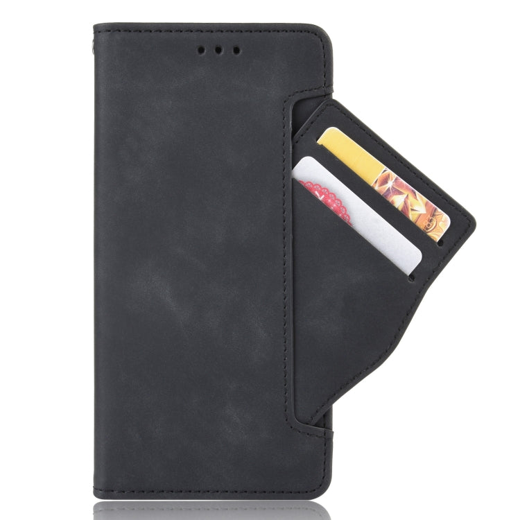 For Blackview A95 Skin Feel Calf Texture Card Slots Leather Phone Case(Black) - More Brand by PMC TechLife | Online Shopping South Africa | PMC TechLife | Buy Now Pay Later Mobicred