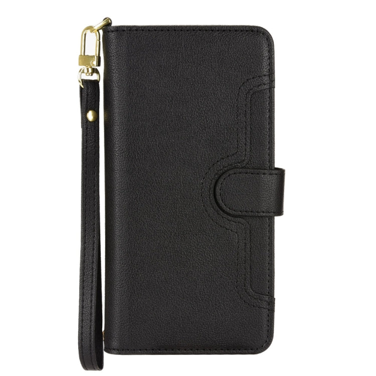 For Doogee X96 Pro Litchi Texture Zipper Leather Phone Case(Black) - Doogee Cases by PMC TechLife | Online Shopping South Africa | PMC TechLife | Buy Now Pay Later Mobicred
