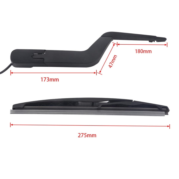 A5305 Car Rear Windshield Wiper Arm Blade Assembly 15276248 for GMC Acadia 2007-2013 - free shipping - PMC Jewellery - Order now!