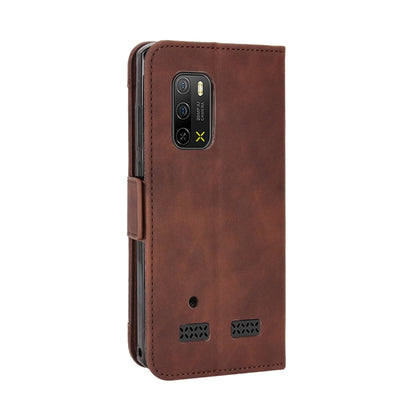 For Ulefone Armor X10 / X10 Pro Skin Feel Calf Texture Card Slots Leather Phone Case(Brown) - Ulefone Cases by PMC Jewellery | Online Shopping South Africa | PMC Jewellery | Buy Now Pay Later Mobicred