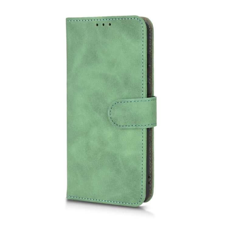 For Blackview A50 Skin Feel Magnetic Flip Leather Phone Case(Green) - More Brand by PMC Jewellery | Online Shopping South Africa | PMC Jewellery | Buy Now Pay Later Mobicred