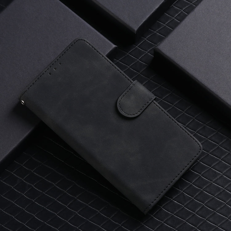 For Blackview A50 Skin Feel Magnetic Flip Leather Phone Case(Black) - More Brand by PMC TechLife | Online Shopping South Africa | PMC TechLife | Buy Now Pay Later Mobicred