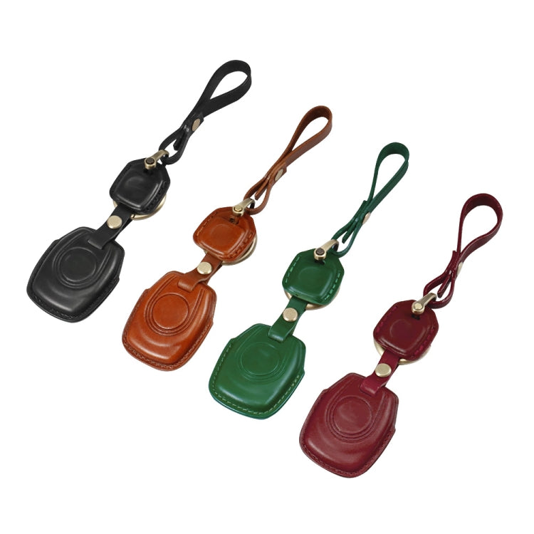 HP-A009 Motorcycle Cowhide Leather Induction Key Protective Cover for Harley Sportster S(Green) - Bags & Luggages by PMC Jewellery | Online Shopping South Africa | PMC Jewellery | Buy Now Pay Later Mobicred