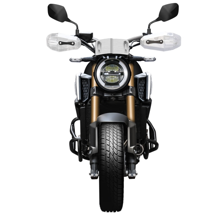 HP-DF018 Motorcycle Aluminum Alloy Front Windshield for Honda CB650R(Electroplating White) - Others by PMC TechLife | Online Shopping South Africa | PMC TechLife | Buy Now Pay Later Mobicred