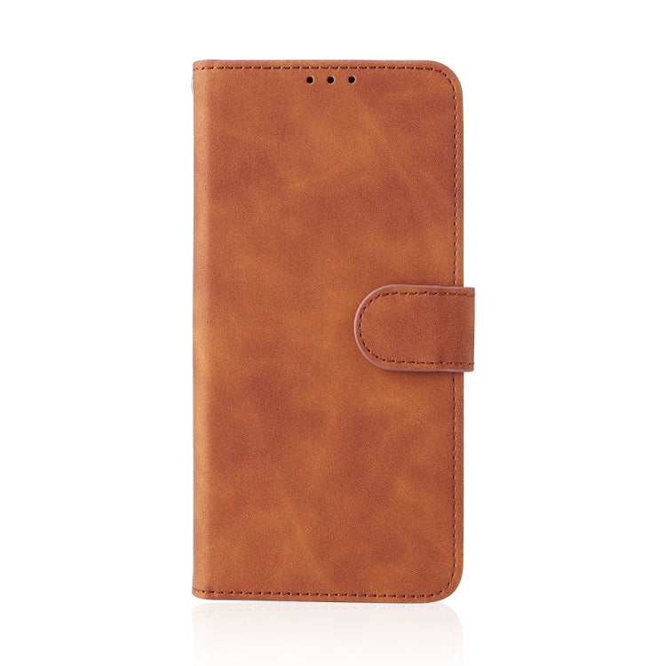 For Ulefone Armor X10 Skin Feel Magnetic Flip Leather Phone Case(Brown) - Ulefone Cases by PMC Jewellery | Online Shopping South Africa | PMC Jewellery | Buy Now Pay Later Mobicred