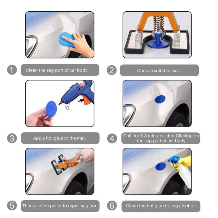 N2 72 in 1 Car Paintless Dent Removal Fender Damage Repair Puller Lifter, Plug Type:UK Plug - Sheet Metal Tools by PMC TechLife | Online Shopping South Africa | PMC TechLife | Buy Now Pay Later Mobicred