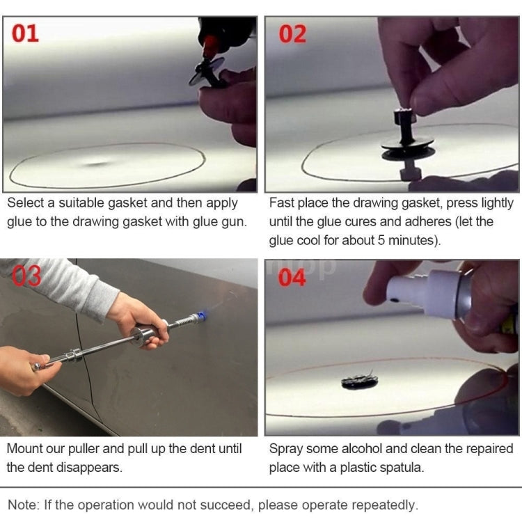 N5 104 in 1 Car Paintless Dent Removal Fender Damage Repair Puller Lifter, Plug Type:UK Plug - Sheet Metal Tools by PMC TechLife | Online Shopping South Africa | PMC TechLife | Buy Now Pay Later Mobicred