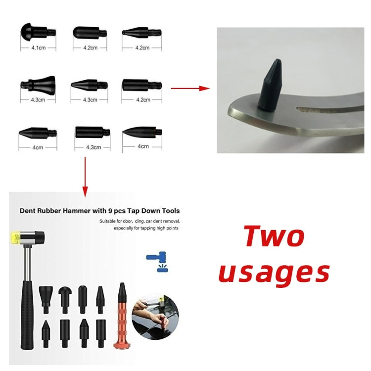 N12 66 in 1 Car Paintless Dent Removal Fender Damage Repair Puller Lifter, Plug Type:US Plug - Sheet Metal Tools by PMC TechLife | Online Shopping South Africa | PMC TechLife | Buy Now Pay Later Mobicred