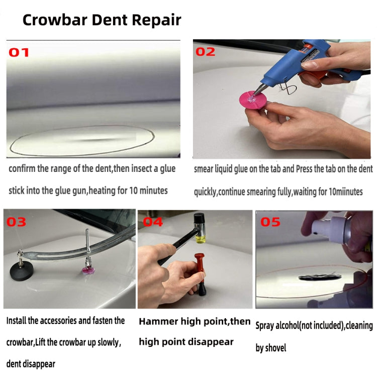 N12 66 in 1 Car Paintless Dent Removal Fender Damage Repair Puller Lifter, Plug Type:US Plug - Sheet Metal Tools by PMC TechLife | Online Shopping South Africa | PMC TechLife | Buy Now Pay Later Mobicred