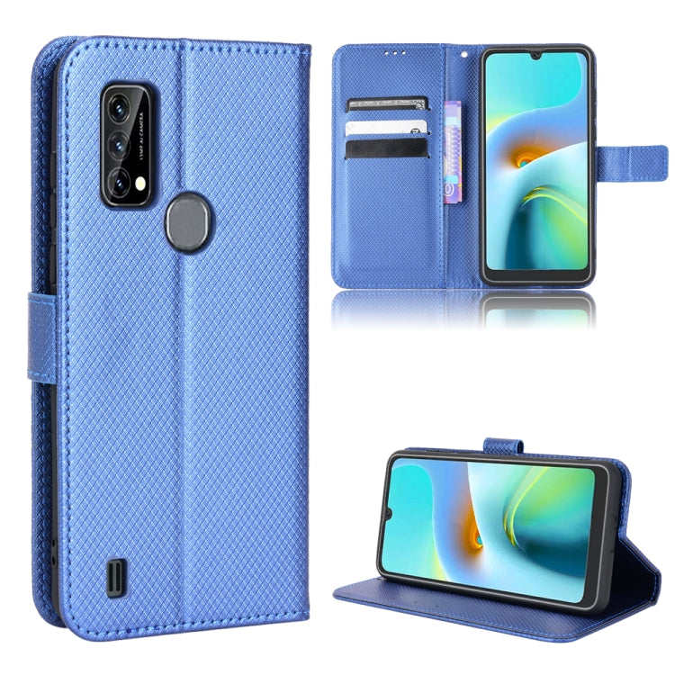 For Blackview A50 Diamond Texture Leather Phone Case(Blue) - More Brand by PMC TechLife | Online Shopping South Africa | PMC TechLife | Buy Now Pay Later Mobicred
