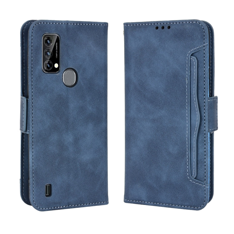 For Blackview A50 Skin Feel Calf Pattern Leather Phone Case(Blue) - More Brand by PMC Jewellery | Online Shopping South Africa | PMC Jewellery | Buy Now Pay Later Mobicred