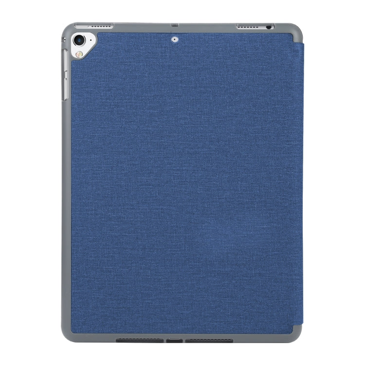 Mutural King Kong Series Deformation Holder Leather Tablet Case For iPad 9.7 2018 / 2017(Blue) - free shipping - PMC TechLife - Order now!