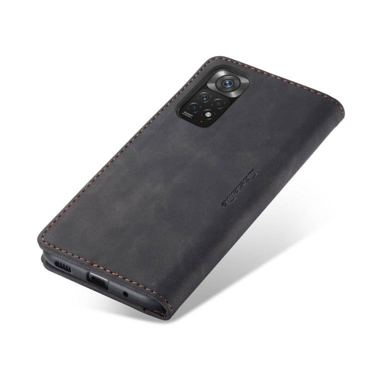 For Xiaomi Redmi Note 11 4G/Note 11S Global CaseMe 013 Multifunctional Horizontal Flip Leather Phone Case(Black) - Xiaomi Cases by CaseMe | Online Shopping South Africa | PMC Jewellery | Buy Now Pay Later Mobicred