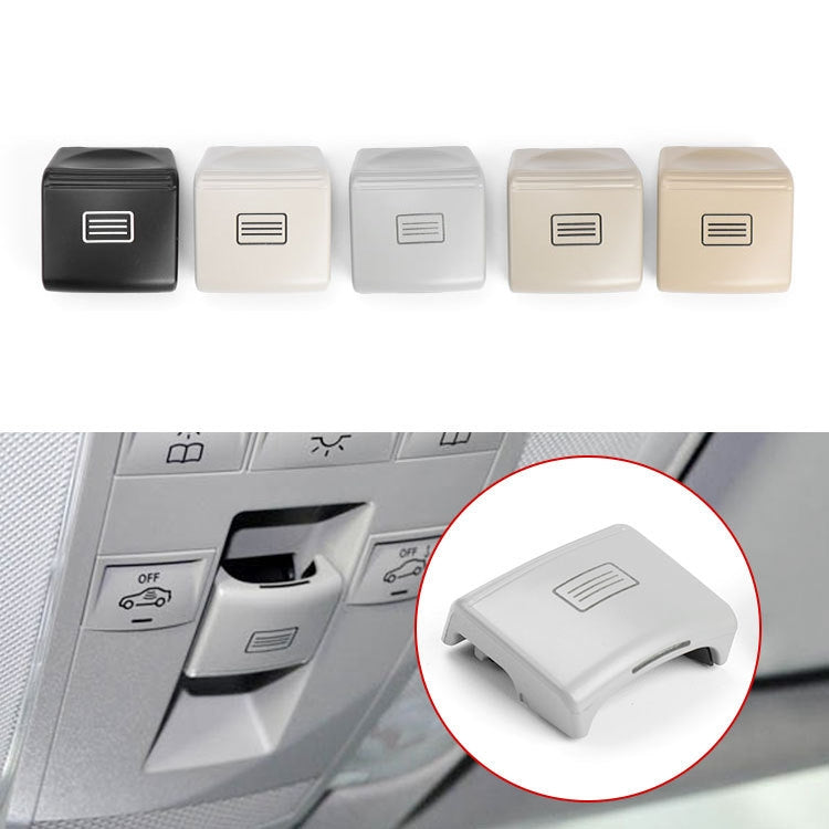 Car Sunroof Window Switch Button for Mercedes-Benz W204 / W212, Left Driving(Grey) - Car Switches by PMC TechLife | Online Shopping South Africa | PMC TechLife | Buy Now Pay Later Mobicred