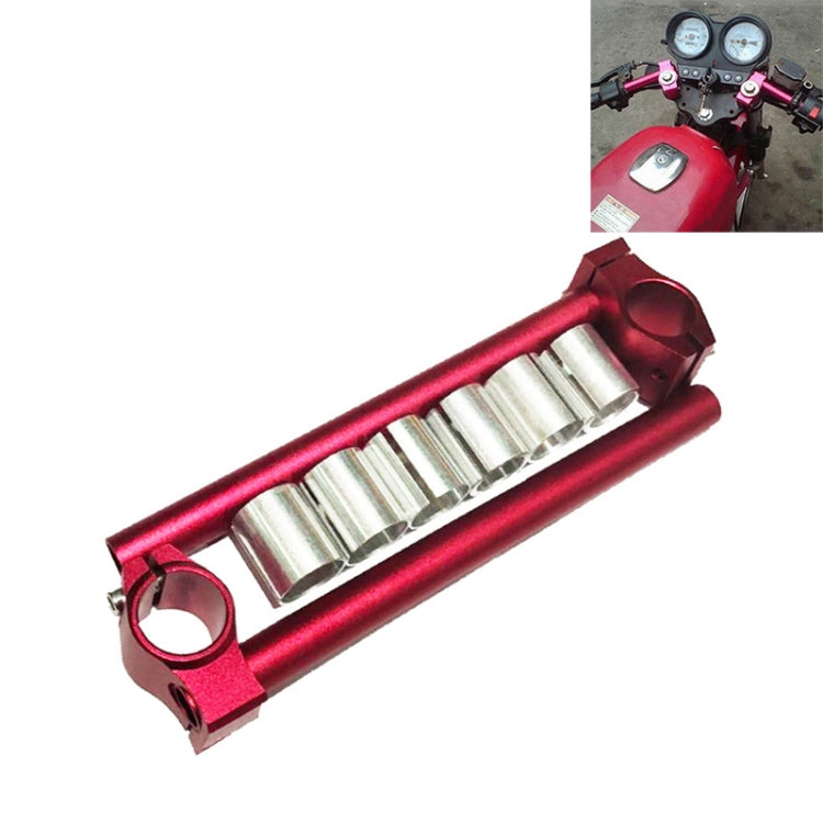 Motorcycle Modification Accessories CNC Handle Bar Grips Set(Red) - Grips by PMC TechLife | Online Shopping South Africa | PMC TechLife | Buy Now Pay Later Mobicred