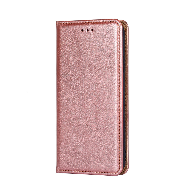 For Blackview A70 Gloss Oil Solid Color Magnetic Leather Phone Case(Rose Gold) - More Brand by PMC Jewellery | Online Shopping South Africa | PMC Jewellery | Buy Now Pay Later Mobicred
