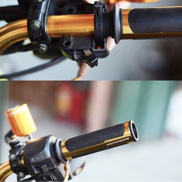 Motorcycle Modification Accessories Hand Grip Cover Handlebar Set(Gold) - Grips by PMC TechLife | Online Shopping South Africa | PMC TechLife