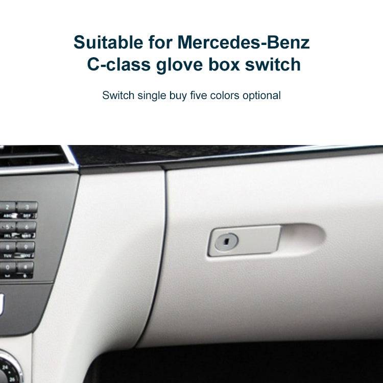Car Glove Box Handle Switch for Mercedes-Benz W212 2008-2014, Left Driving(Grey) - Door Handles by PMC TechLife | Online Shopping South Africa | PMC TechLife | Buy Now Pay Later Mobicred
