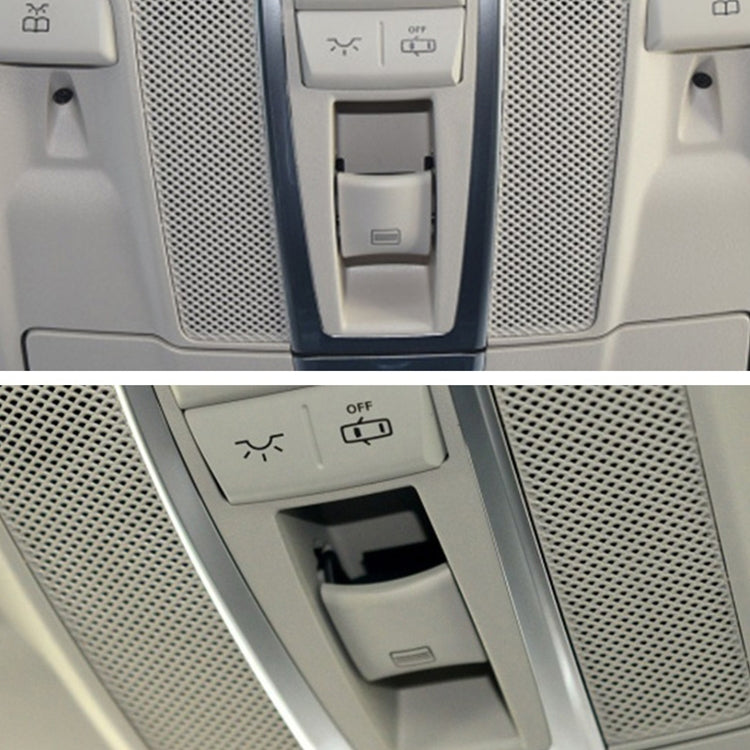 Car Dome Light Button Sunroof Window Switch Button for Mercedes-Benz W166 / W292 2012-, Left Driving, Style:Flat(Grey) - Car Switches by PMC TechLife | Online Shopping South Africa | PMC TechLife | Buy Now Pay Later Mobicred