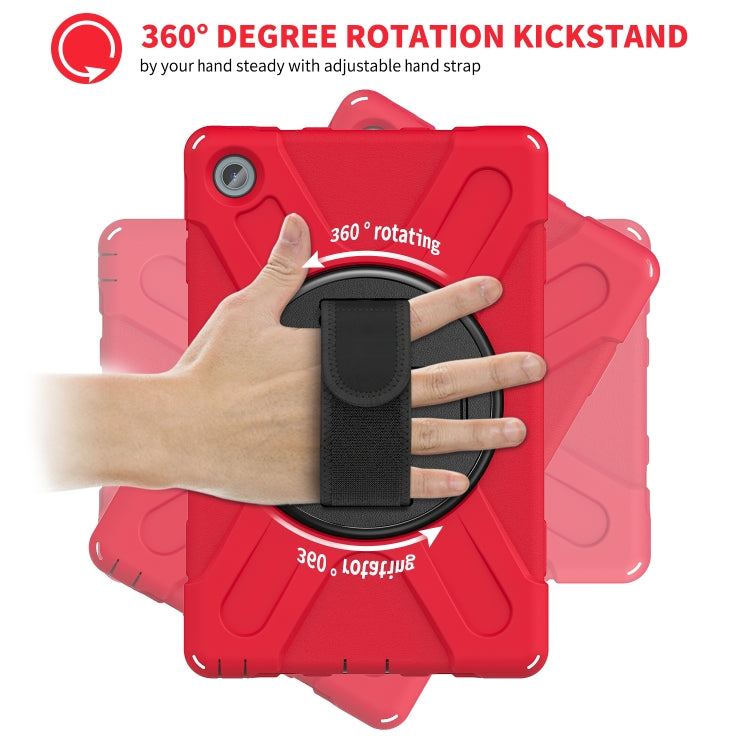 For Lenovo Tab M10 Plus 10.6 3rd Gen 2022 Silicone + PC Protective Tablet Case(Red) - Lenovo by PMC TechLife | Online Shopping South Africa | PMC TechLife | Buy Now Pay Later Mobicred