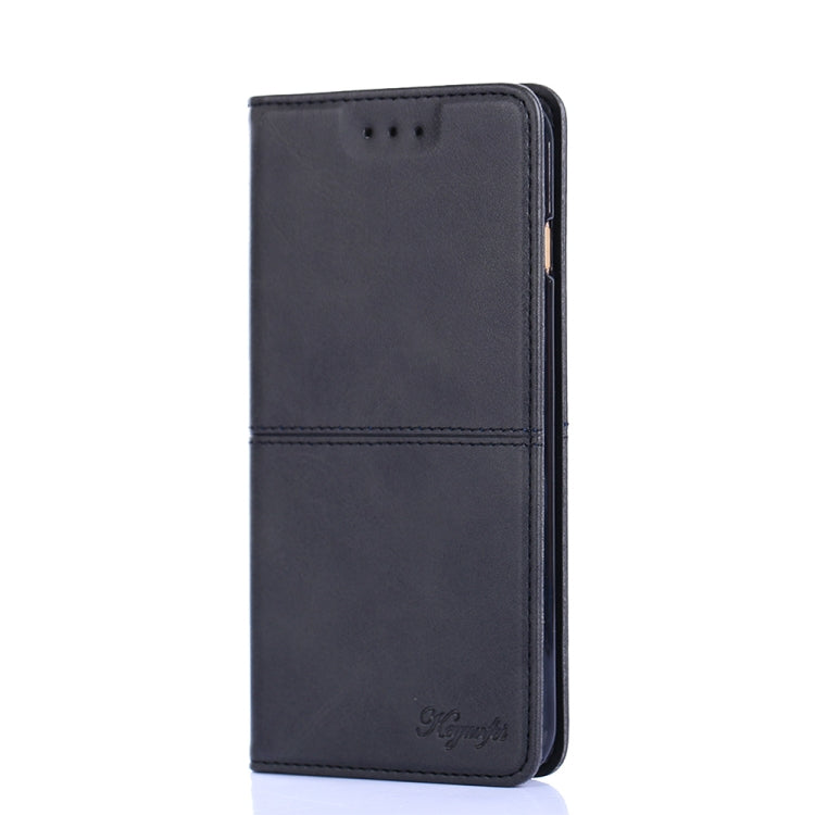 For Doogee X96 Pro Cow Texture Magnetic Horizontal Flip Leather Phone Case(Black) - Doogee Cases by PMC Jewellery | Online Shopping South Africa | PMC Jewellery | Buy Now Pay Later Mobicred