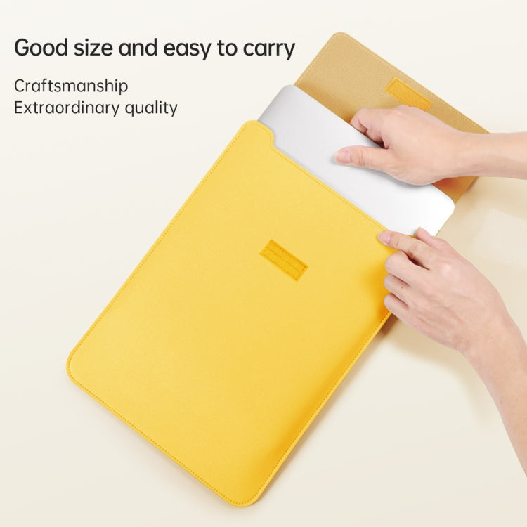 4 in 1 Lightweight and Portable Leather Computer Bag, Size:11/12 inches(Dark Green) - 12.1 inch by PMC TechLife | Online Shopping South Africa | PMC TechLife | Buy Now Pay Later Mobicred
