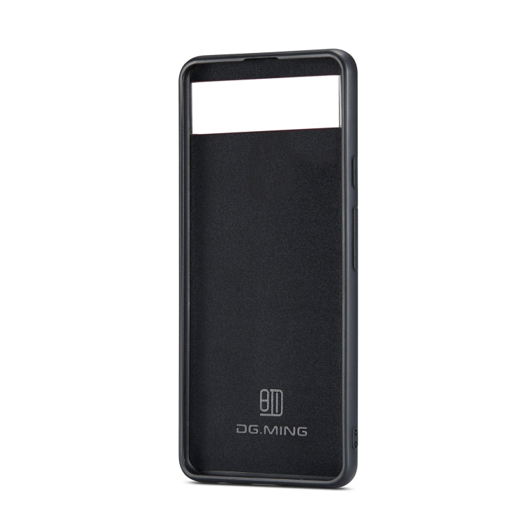For Google Pixel 6A DG.MING M1 Series 3-Fold Multi Card Wallet + Magnetic Phone Case(Green) - free shipping - PMC TechLife - Order now!