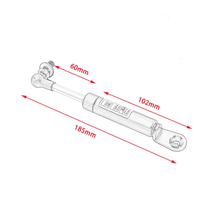 Pair Motorcycle Shock Absorbers Lift Seat Struts Arms Lift Supports for Yamaha T-max 500 530 - Replacement Parts by PMC Jewellery | Online Shopping South Africa | PMC Jewellery | Buy Now Pay Later Mobicred