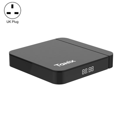 Tanix W2 Amlogic S905 Quad Core Smart TV Set Top Box, RAM:4G+64G With Dual Wifi/BT(UK Plug) - Amlogic S905 by PMC Jewellery | Online Shopping South Africa | PMC Jewellery | Buy Now Pay Later Mobicred