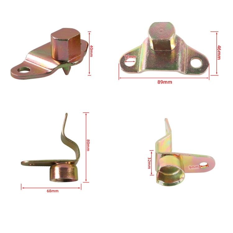 A7536 Car Tailgate Hinge Insert Kit + Lock Bolt + Rear Rubber Stopper 15074253 / 15078745 for Chevrolet - free shipping - PMC TechLife - Order now!