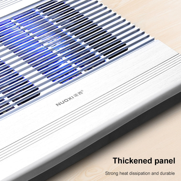 T10 Aluminum Alloy Multi Gear Adjustable Laptop Radiator(Black) - Fan Cooling by PMC Jewellery | Online Shopping South Africa | PMC Jewellery | Buy Now Pay Later Mobicred