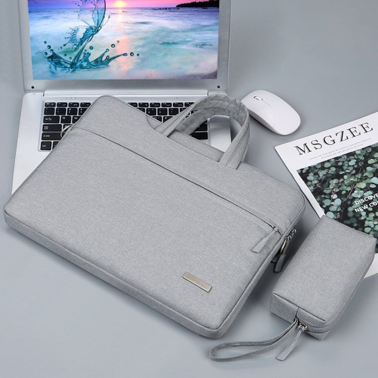 Handbag Laptop Bag Inner Bag with Power Bag, Size:14 inch(Grey) - Other by PMC Jewellery | Online Shopping South Africa | PMC Jewellery | Buy Now Pay Later Mobicred