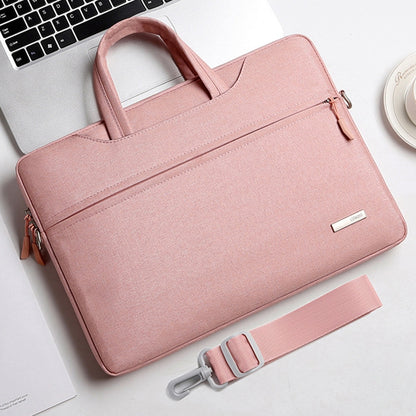 Handbag Laptop Bag Inner Bag with Shoulder Strap, Size:16.1 inch(Pink) - Other by PMC Jewellery | Online Shopping South Africa | PMC Jewellery | Buy Now Pay Later Mobicred