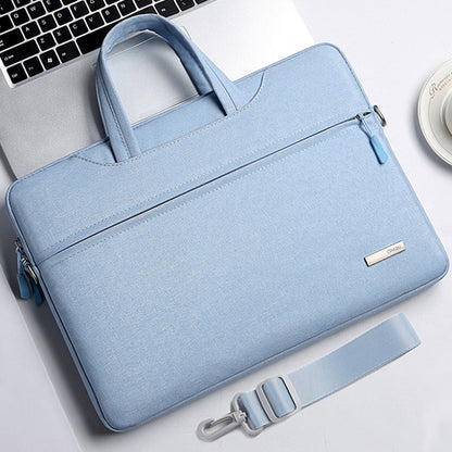 Handbag Laptop Bag Inner Bag with Shoulder Strap, Size:16.1 inch(Blue) - Other by PMC Jewellery | Online Shopping South Africa | PMC Jewellery | Buy Now Pay Later Mobicred