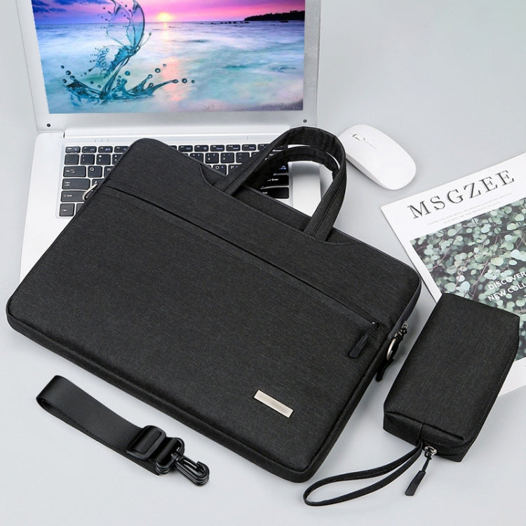 Handbag Laptop Bag Inner Bag with Shoulder Strap/Power Bag, Size:12 inch(Black) - Other by PMC Jewellery | Online Shopping South Africa | PMC Jewellery | Buy Now Pay Later Mobicred