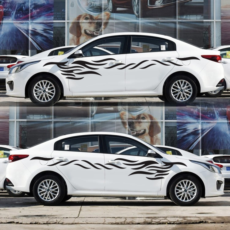 2 PCS/Set D-369 Totem Pattern Car Decorative Sticker(Black) - free shipping - PMC TechLife - Order now!