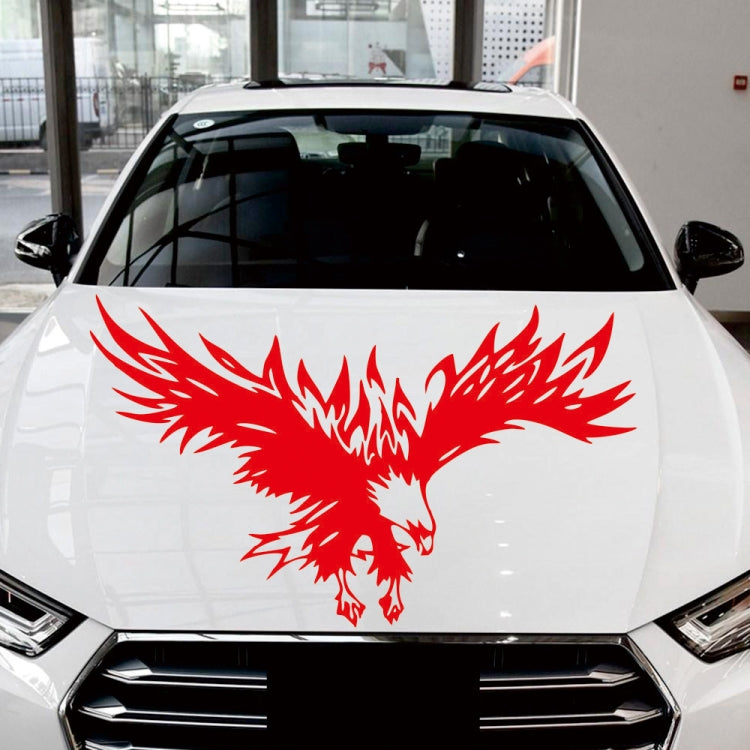 D-733 Eagle Pattern Car Modified Hood Decorative Sticker(Red) - Decorative Sticker by PMC TechLife | Online Shopping South Africa | PMC TechLife | Buy Now Pay Later Mobicred