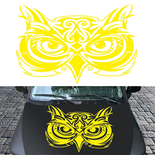 D-921 Eagle Totem Pattern Car Modified Decorative Sticker(Yellow) - Decorative Sticker by PMC Jewellery | Online Shopping South Africa | PMC Jewellery | Buy Now Pay Later Mobicred