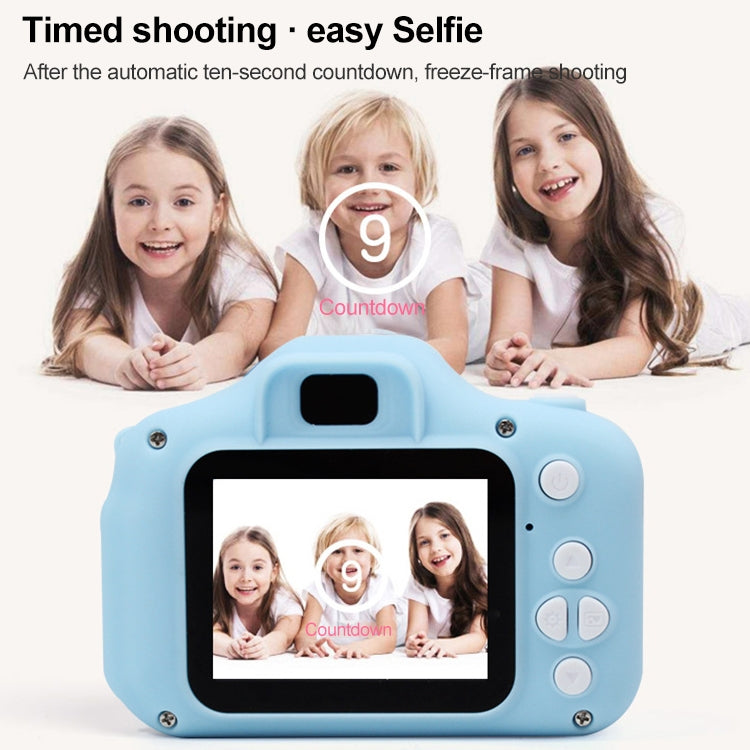 X2S 2.0 Inch LCD Screen Mini Children Camera Digital Camera, Resolution:HD 1300W(Blue) - Children Cameras by PMC TechLife | Online Shopping South Africa | PMC TechLife | Buy Now Pay Later Mobicred