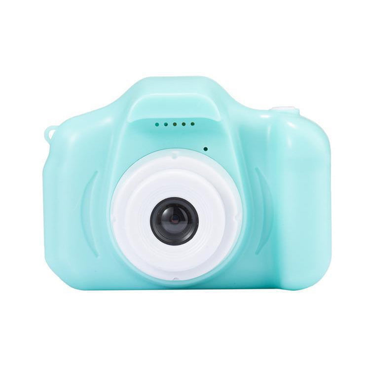 X2S 2.0 Inch LCD Screen Mini Children Camera Digital Camera, Resolution:HD Single Camera 1300W+ 32G Memory Card + Card Reader + Cartoon Stickers(Green) - Children Cameras by PMC Jewellery | Online Shopping South Africa | PMC Jewellery | Buy Now Pay Later Mobicred