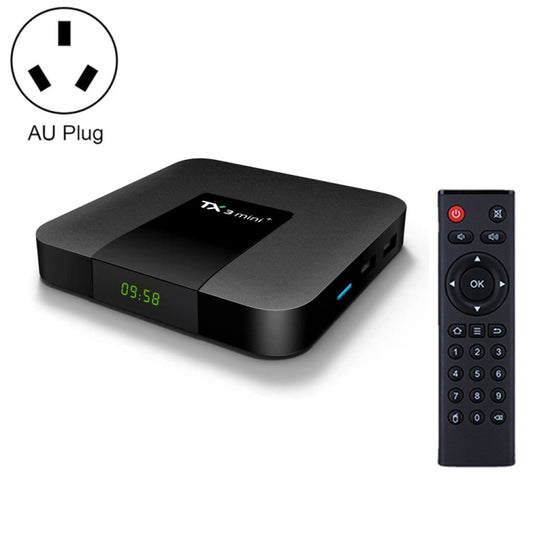 TX3 mini+  Android 11.0 Smart TV Box, Amlogic S905W2 Quad Core, Memory:4GB+64GB, 2.4GHz / 5GHz WiFi(AU Plug) - Amlogic S905 by PMC Jewellery | Online Shopping South Africa | PMC Jewellery | Buy Now Pay Later Mobicred